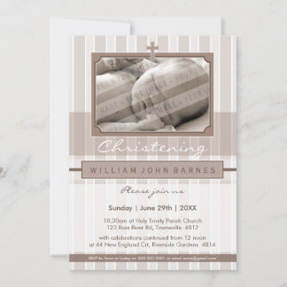 INVITACIONES DE CRISTENING DE FOTOS :: 1P con esti