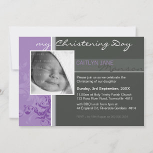INVITACIONES DE CRISTENING DE FOTOS :: posh 3L