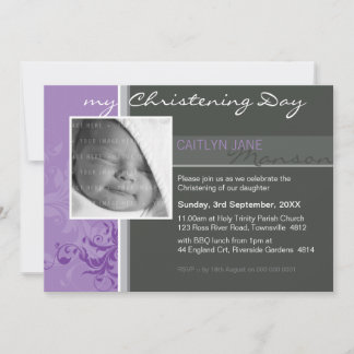 INVITACIONES DE CRISTENING DE FOTOS :: posh 3L