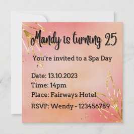 Invitaciones de cumpleaños