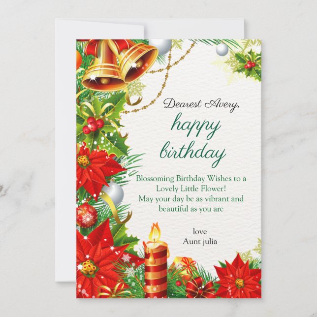 Invitaciones de cumpleaños (Anverso)