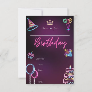 Invitaciones de cumpleaños
