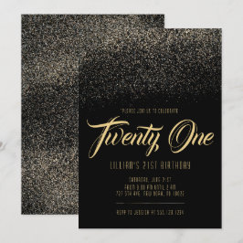 Invitaciones de cumpleaños a Glitz y Glam