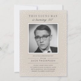 Invitaciones de cumpleaños a la vieja foto - Slate