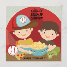 Invitaciones de cumpleaños a los niños de la march