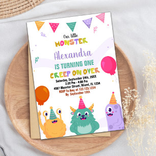 Invitaciones de cumpleaños a Pink Ballon