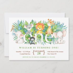 Invitaciones de cumpleaños a Safari Park