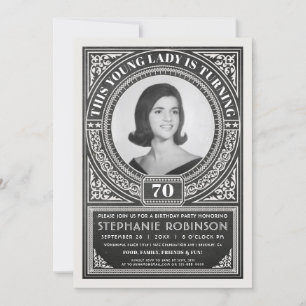 Invitaciones de cumpleaños a un hito de cosecha