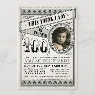 Invitaciones de cumpleaños a un hito de cosecha