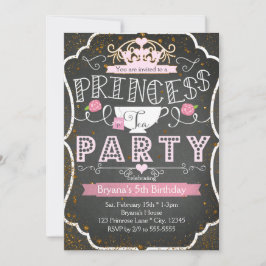 Invitaciones de Cumpleaños con Brillo para Fiesta
