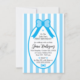 Invitaciones de Cumpleaños con Foto de Little One 