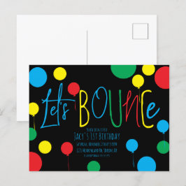  Invitaciones de cumpleaños con globos y pelotas d