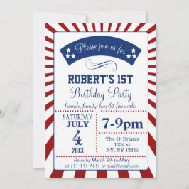 invitaciones de cumpleaños de fiesta del día del m