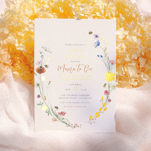 Invitaciones de Cumpleaños de Flor Silvestre Bohem