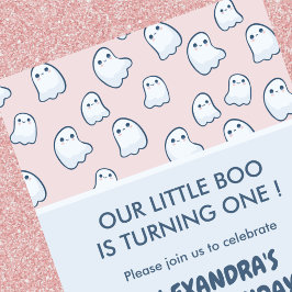 Invitaciones de cumpleaños de Halloween 1er cumple