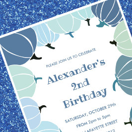 invitaciones de cumpleaños de Halloween 2do cumple