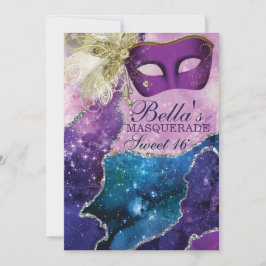 Invitaciones de cumpleaños de Mascarada