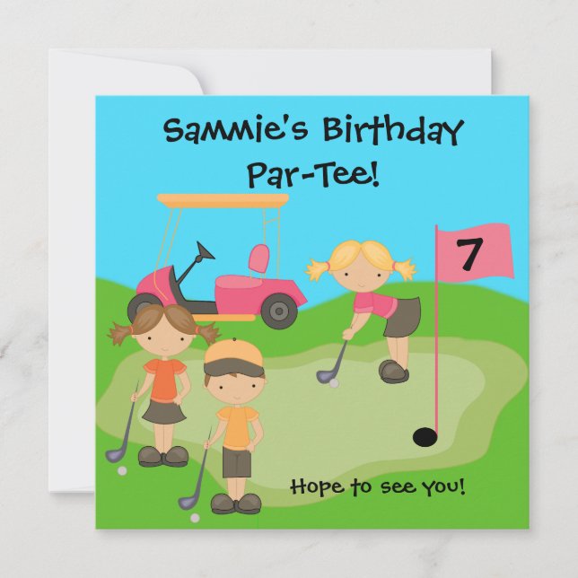 Invitaciones de cumpleaños de Personalizado a sali (Anverso)