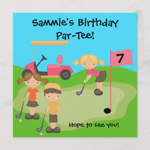 Invitaciones de cumpleaños de Personalizado a sali