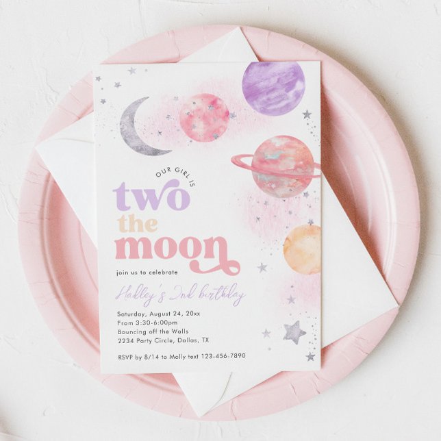 Invitaciones de cumpleaños de Silver Two the Moon  (Subido por el creador)