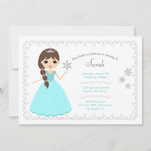 Invitaciones de cumpleaños del chica