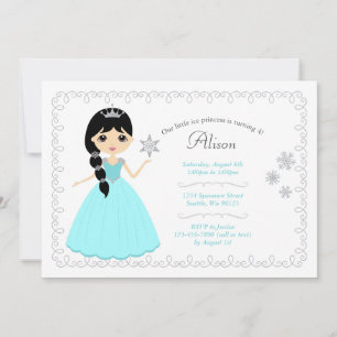 Invitaciones de cumpleaños del chica