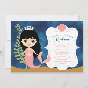 Invitaciones de cumpleaños del chica