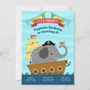 Invitaciones de cumpleaños del niño