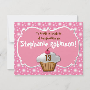 Invitaciones de cumpleaños, Fiesta de Rosa