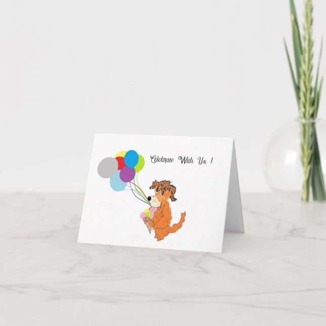 Invitaciones de cumpleaños : Hora de crema de hiel (Anverso)