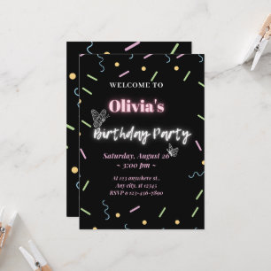 invitaciones de cumpleaños modernas y geniales