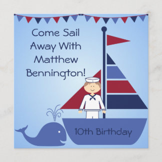Invitaciones de cumpleaños nacionales personalizad