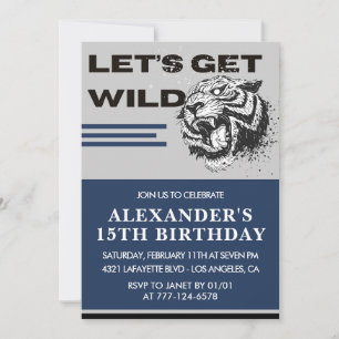 invitaciones de cumpleaños número 15 para hombres