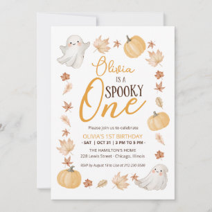 Invitaciones de cumpleaños número uno con temática