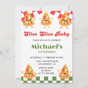Invitaciones de cumpleaños para 1er cumpleaños con