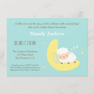 Invitaciones de Cumpleaños para Baby Shower de Cor
