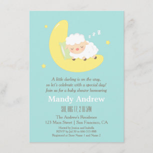 Invitaciones de Cumpleaños para Baby Shower de Cor