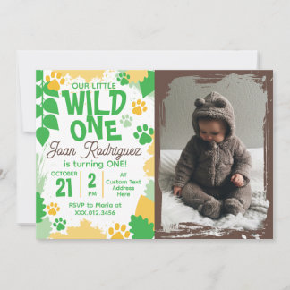 Invitaciones de cumpleaños para el 1er cumpleaños