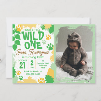 Invitaciones de cumpleaños para el 1er cumpleaños