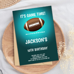 Invitaciones de cumpleaños para el Fútbol de Luz V