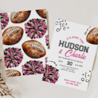 Invitaciones de cumpleaños para la campaña de fútb