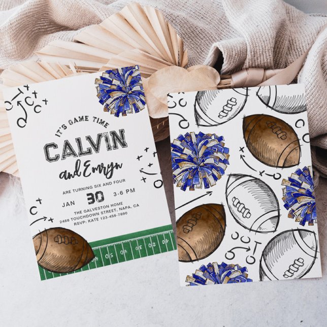 Invitaciones de cumpleaños para la campaña de fútb (Subido por el creador)