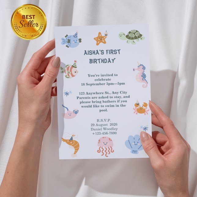 invitaciones de cumpleaños para niñas de un año co (Subido por el creador)