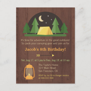Invitaciones de cumpleaños para niños con temática