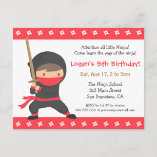 Invitaciones de cumpleaños para niños del camino d