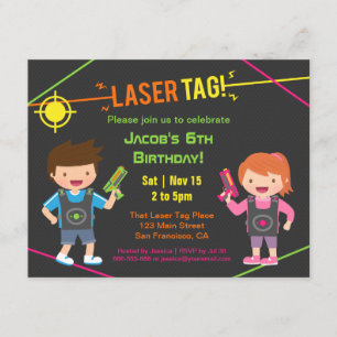 Invitaciones de Cumpleaños para Niños Divertidos c