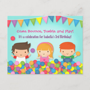 Invitaciones de Cumpleaños para Niños Pequeños en
