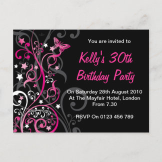 Invitaciones de cumpleaños personalizadas