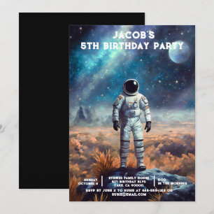Invitaciones de cumpleaños personalizadas para una
