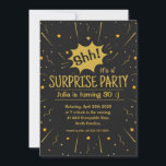 Invitaciones de cumpleaños sorpresa divertidas<br><div class="desc">Una divertida invitación sorpresa de cumpleaños,  el personalizable completo de ida y vuelta. ¡Espero que lo disfrutes!</div>